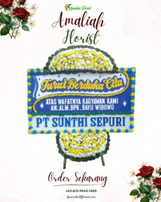 Papan Bunga Duka di Sembulang