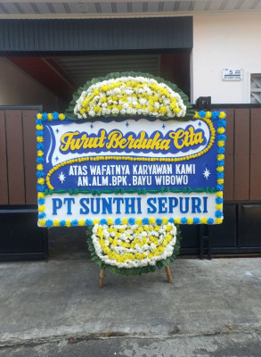 Papan Bunga Duka di Sembulang